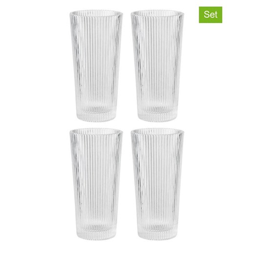 Stelton Szklanki (4 szt.) &quot;Pilastro&quot; - 300 ml ze sklepu Limango Polska w kategorii Szklanki - zdjęcie 184278539