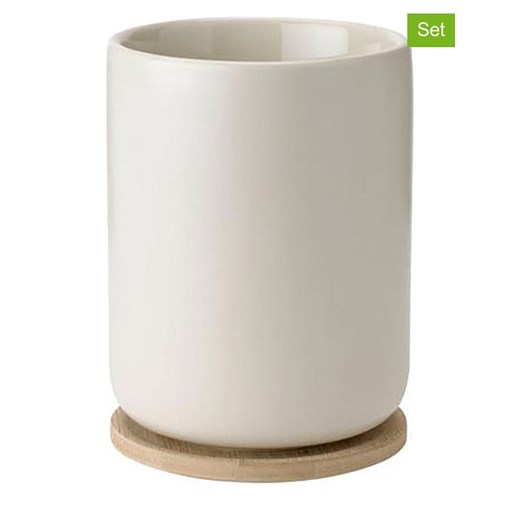 Stelton 2-częściowy zestaw (2 szt.) &quot;Theo&quot; w kolorze kremowym - 250 ml ze sklepu Limango Polska w kategorii Zastawa stołowa - zdjęcie 184278546