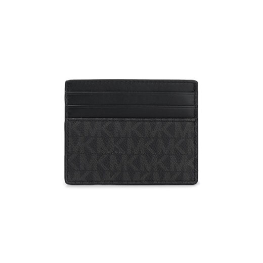 MICHAEL Michael Kors Etui na karty kredytowe Greyson 39F9LGYD2B Czarny Michael Michael Kors 00 MODIVO