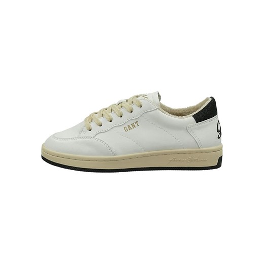 GANT Footwear Skórzane sneakersy w kolorze biało-beżowym ze sklepu Limango Polska w kategorii Buty sportowe damskie - zdjęcie 184281367