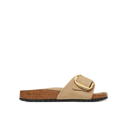 Klapki Birkenstock Madrid Big Buckle Hex 1030467 Brązowy ze sklepu eobuwie.pl w kategorii Klapki damskie - zdjęcie 184281927