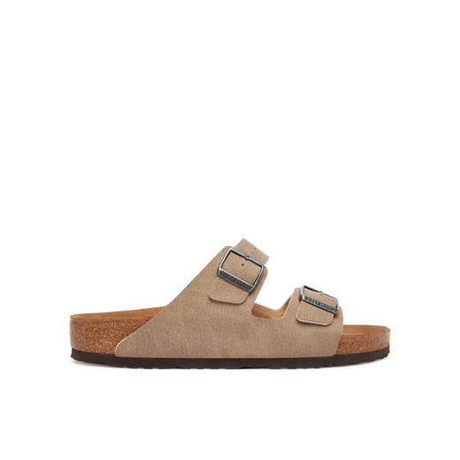 Klapki Birkenstock Arizona Vegan 1025779 Beżowy ze sklepu eobuwie.pl w kategorii Klapki męskie - zdjęcie 184281937