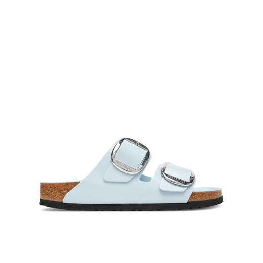 Klapki Birkenstock Arizona Big Buckle Hex 1030374 Błękitny ze sklepu eobuwie.pl w kategorii Klapki damskie - zdjęcie 184281938