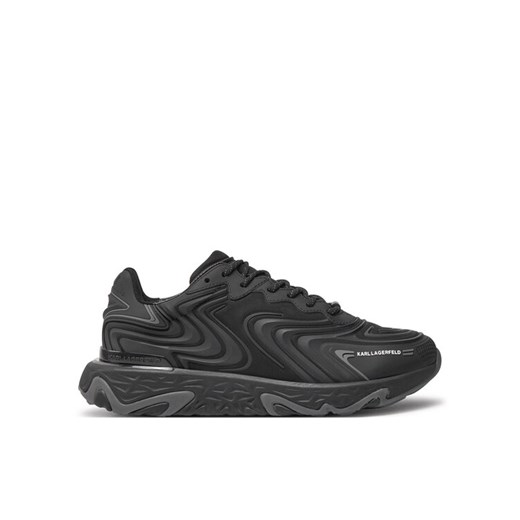 Sneakersy KARL LAGERFELD KL52414F Czarny ze sklepu eobuwie.pl w kategorii Buty sportowe męskie - zdjęcie 184281985