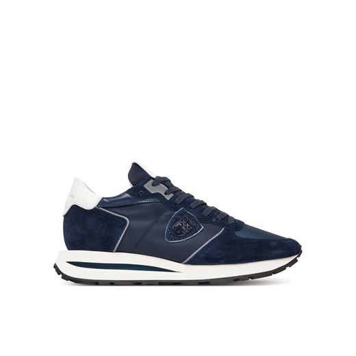 Sneakersy Philippe Model A012202 TKLU W025 Granatowy ze sklepu eobuwie.pl w kategorii Buty sportowe męskie - zdjęcie 184281997