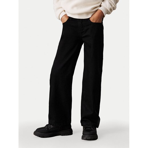 Calvin Klein Jeans Jeansy Skater IB0IB02185 D Czarny Regular Fit ze sklepu MODIVO w kategorii Spodnie chłopięce - zdjęcie 184282586