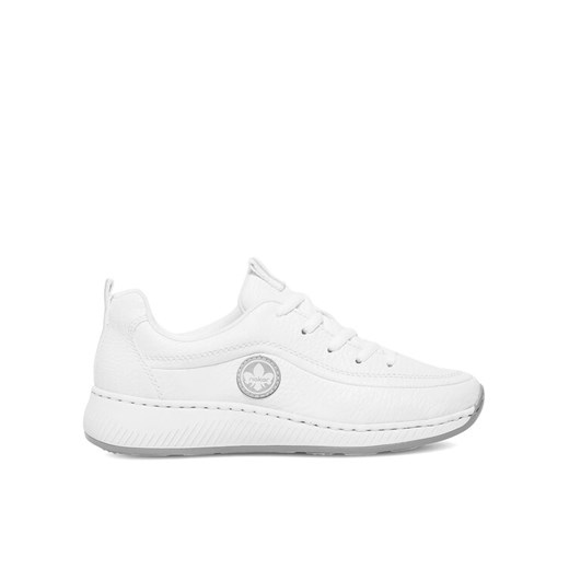 Rieker Sneakersy N5504-80 Biały ze sklepu MODIVO w kategorii Buty sportowe damskie - zdjęcie 184282605