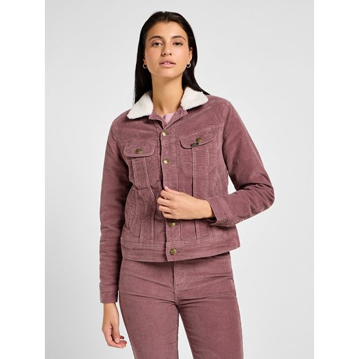 LEE DAMSKA KURTKA JEANSOWA LEE SHERPA RIDER JKT DREAMY MAUVE 112355172 ze sklepu YouNeedit.pl w kategorii Kurtki damskie - zdjęcie 184283468