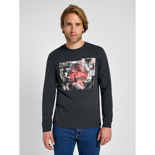 LEE MĘSKA KOSZULKA LONGSLEEVE LEE LS UTILITY ARTIST TEE WASHED BLACK 112355578 ze sklepu YouNeedit.pl w kategorii T-shirty męskie - zdjęcie 184283496