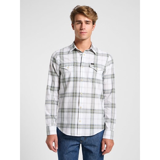LEE MĘSKA KOSZULA LEE CLEAN WESTERN SHIRT MERCANTILE BRIG 112363912 ze sklepu YouNeedit.pl w kategorii Koszule męskie - zdjęcie 184283528
