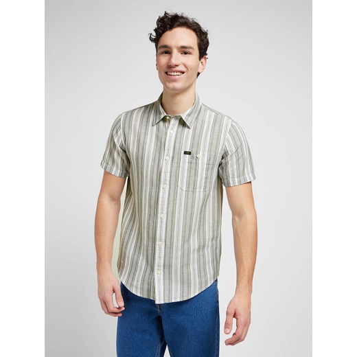 LEE MĘSKA KOSZULA LEE SS LEESURE SHIRT SUMMIT 112351147 ze sklepu YouNeedit.pl w kategorii Koszule męskie - zdjęcie 184283547