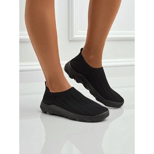 Royalfashion Wsuwane damskie materiałowe buty sportowe Perrey ze sklepu royalfashion.pl w kategorii Buty sportowe damskie - zdjęcie 184283849