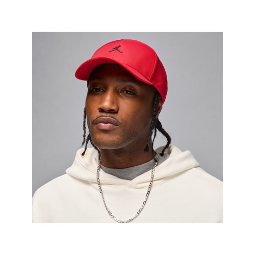Czapka o wzmocnionej konstrukcji z metalowym logo Jumpman Jordan Rise - Czerwony ze sklepu Nike poland w kategorii Czapki z daszkiem męskie - zdjęcie 184284145