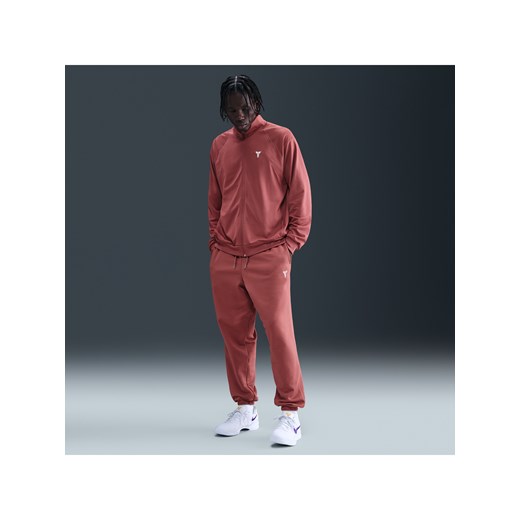 Spodnie do koszykówki Therma-FIT Kobe - Czerwony ze sklepu Nike poland w kategorii Spodnie męskie - zdjęcie 184284166