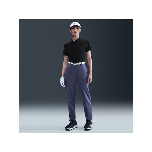 Damskie spodnie do golfa Dri-FIT Nike Tour - Fiolet ze sklepu Nike poland w kategorii Spodnie damskie - zdjęcie 184284169