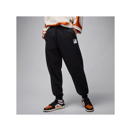 Spodnie męskie Jordan Brooklyn Fleece - Czerń ze sklepu Nike poland w kategorii Spodnie męskie - zdjęcie 184284216
