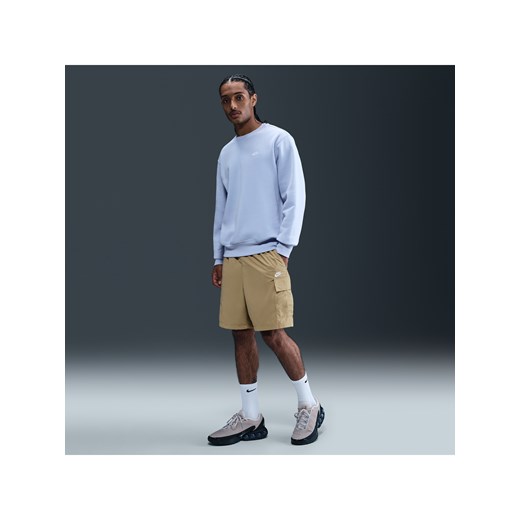Spodenki męskie utility Nike Sportswear Club - Brązowy ze sklepu Nike poland w kategorii Spodenki męskie - zdjęcie 184284275