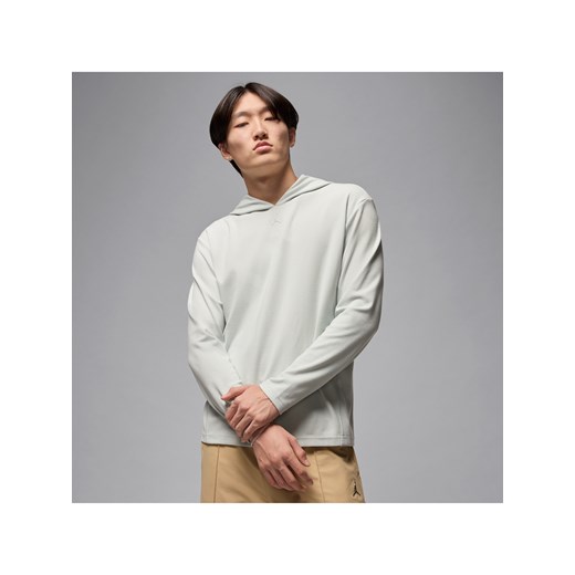 Męska bluza z kapturem do golfa Jordan Sport - Szary ze sklepu Nike poland w kategorii Bluzy męskie - zdjęcie 184284279