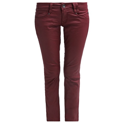 Freeman T. Porter DIXIE Spodnie materiałowe mad brown zalando czerwony abstrakcyjne wzory