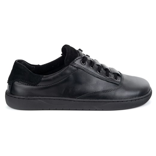 Sneakersy barefoot damskie Maja Olivier – anatomiczne buty skórzane czarne ze sklepu ButyModne.pl w kategorii Mokasyny męskie - zdjęcie 184285126