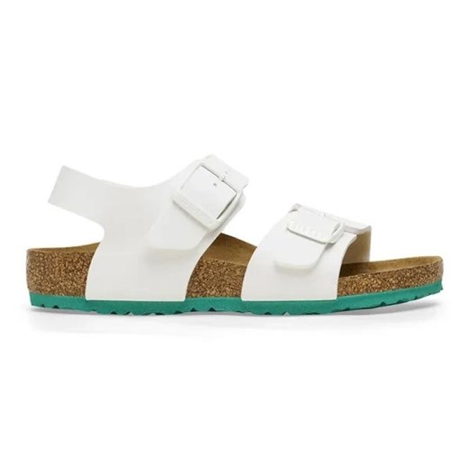 Sandały Birkenstock New York Bs 1026836 białe ze sklepu ButyModne.pl w kategorii Sandały dziecięce - zdjęcie 184285219