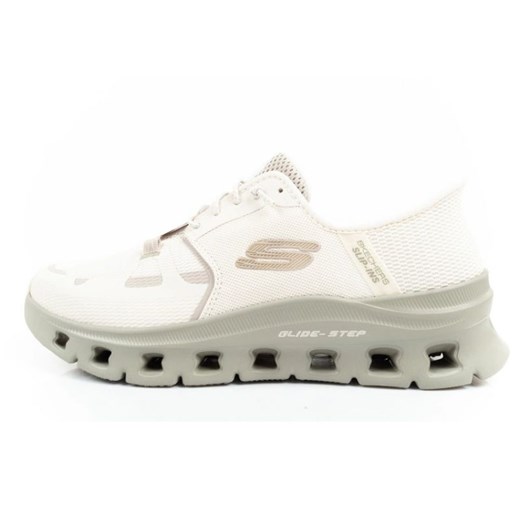 Buty Skechers Glide-Step Pro Slip-Ins 232930/NAT beżowy ze sklepu ButyModne.pl w kategorii Buty sportowe męskie - zdjęcie 184285225