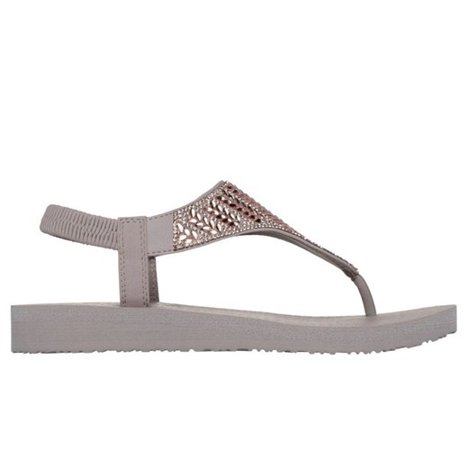 Sandały Skechers Meditation - Glamorous Muse W 119774-TPE ze sklepu ButyModne.pl w kategorii Sandały damskie - zdjęcie 184285315