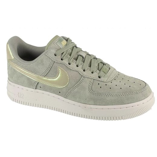 Buty Nike Air Force 1 07 Se W HJ4401-300 zielone ze sklepu ButyModne.pl w kategorii Buty sportowe damskie - zdjęcie 184285378