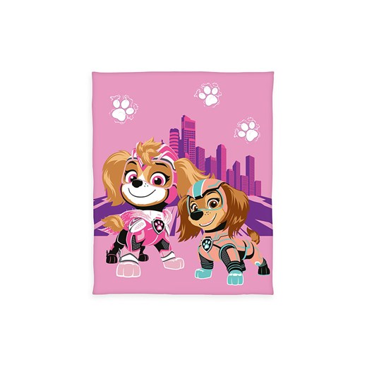 Herding Koc &quot;Paw Patrol&quot; w kolorze jasnoróżowym ze sklepu Limango Polska w kategorii Koce i pledy - zdjęcie 184286857