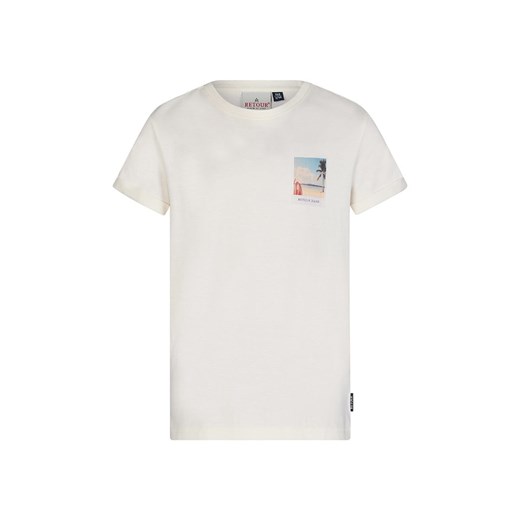 Retour Koszulka &quot;Damon&quot; w kolorze białym ze sklepu Limango Polska w kategorii T-shirty chłopięce - zdjęcie 184287036