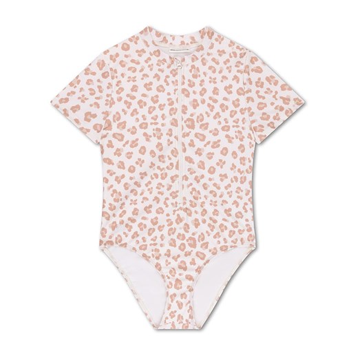 Swim Essentials Strój kąpielowy "Leopard" w kolorze biało-jasnoróżowym Swim Essentials 98/104 okazja Limango Polska