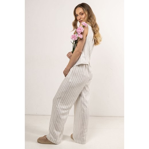 Awama Spodnie w kolorze beżowym XL wyprzedaż Limango Polska