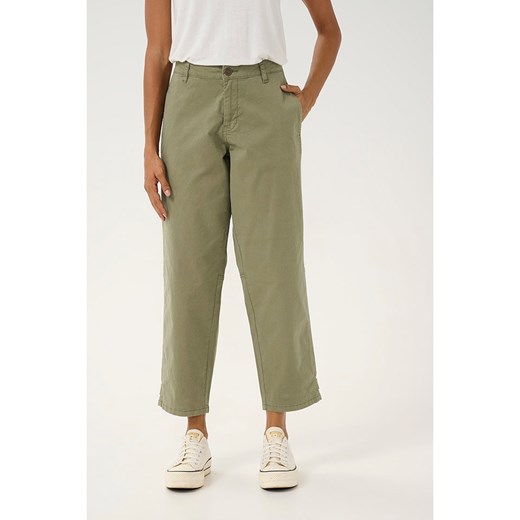 Spodnie damskie Culture z elastanu 