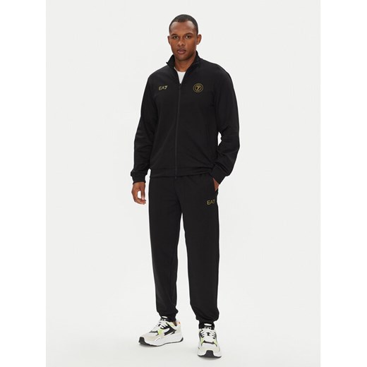 EA7 Emporio Armani Dres 7M000554 AF13526 UC001 Czarny Regular Fit ze sklepu MODIVO w kategorii Dresy męskie - zdjęcie 184287917