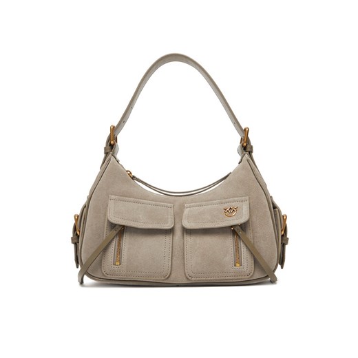 PINKO Torebka Cargo Bag Classic PE 25 PLTT 102794 A29N Szary ze sklepu MODIVO w kategorii Torebki damskie - zdjęcie 184287926