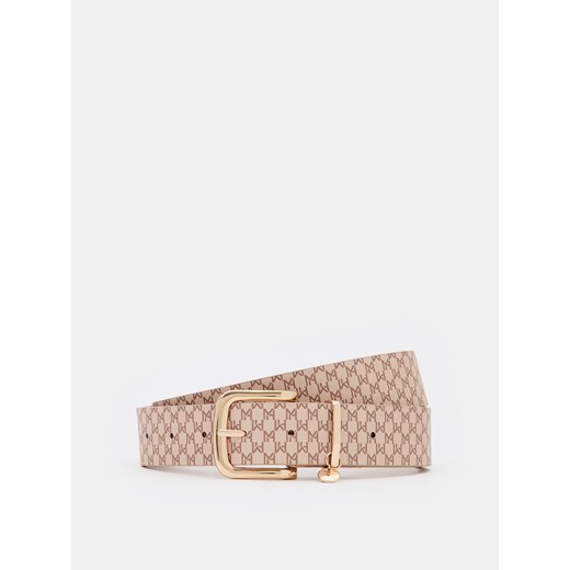 Mohito - Pasek w monogram - beżowy ze sklepu Mohito w kategorii Paski damskie - zdjęcie 184288698