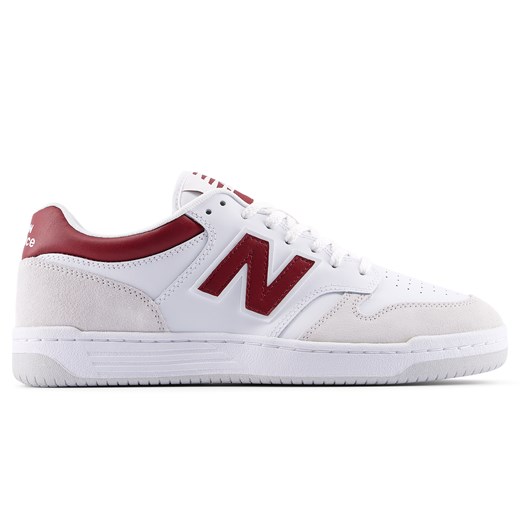 Buty unisex New Balance BB480LIR – białe ze sklepu New Balance Poland w kategorii Buty sportowe męskie - zdjęcie 184289077