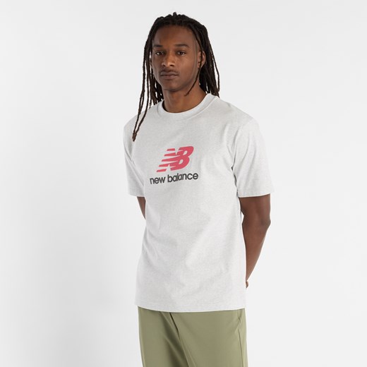 Koszulka męska New Balance MT51500AHH – szara ze sklepu New Balance Poland w kategorii T-shirty męskie - zdjęcie 184289127