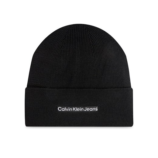 Calvin Klein Czapka Inst Embro K50K512452 Czarny ze sklepu MODIVO w kategorii Czapki zimowe męskie - zdjęcie 184290497