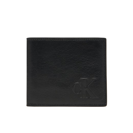 Calvin Klein Duży Portfel Męski Ck Ew Billfold W/ Coin LV04G1072G Czarny ze sklepu MODIVO w kategorii Portfele męskie - zdjęcie 184290529