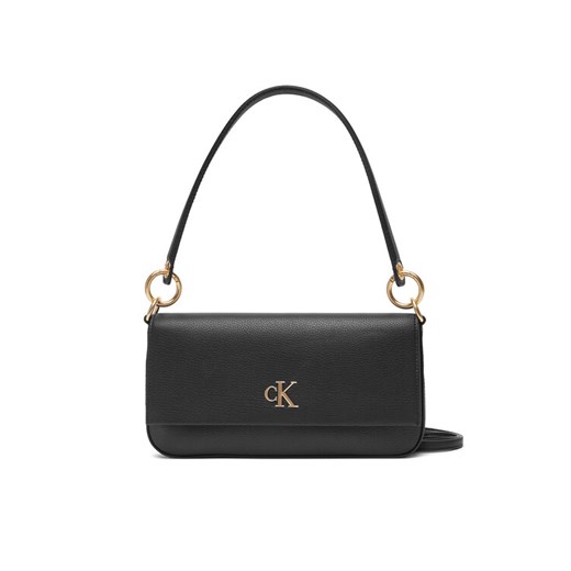 Calvin Klein Jeans Torebka Minimal Monogram Shoulder Pouch LV04K3161G Czarny 00 MODIVO