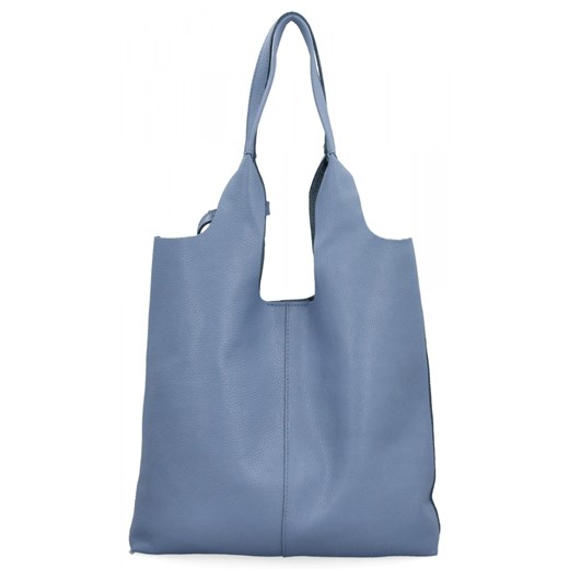 Shopper bag Other mieszcząca a6 skórzana elegancka