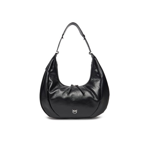 Torebka PINKO Slouchy Hobo Big PE 25 PLTT 104295 A29J Czarny ze sklepu eobuwie.pl w kategorii Torebki damskie - zdjęcie 184295655
