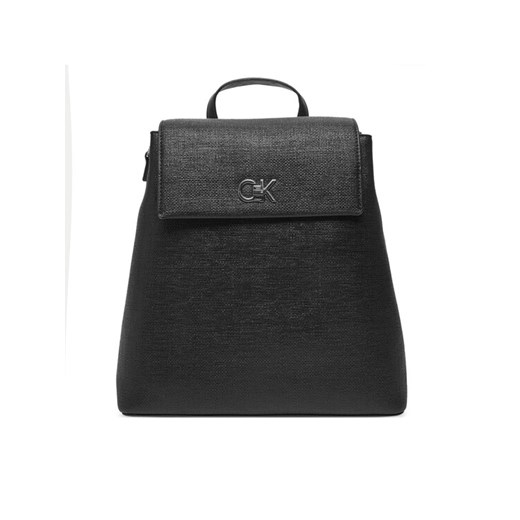Calvin Klein Plecak Ck Backpack With Conv Strap_Tex K60K613237 Czarny ze sklepu MODIVO w kategorii Plecaki - zdjęcie 184295816