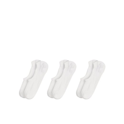 Jenny Fairy Zestaw 3 par stopek damskich 4WB-003-AW23 (3-pack) Biały Jenny Fairy 39_42 MODIVO