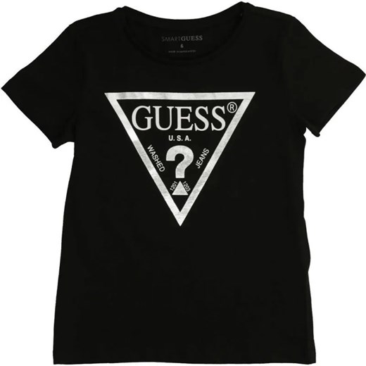 Guess T-shirt | Regular Fit ze sklepu Gomez Fashion Store w kategorii Bluzki dziewczęce - zdjęcie 184296245