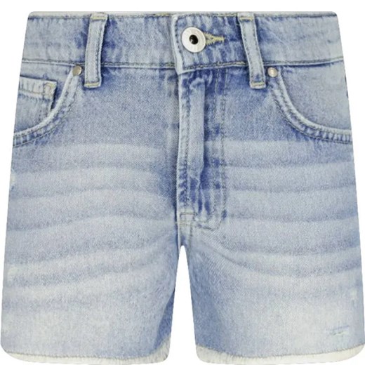 Pepe Jeans London Szorty PATTY | Regular Fit | denim ze sklepu Gomez Fashion Store w kategorii Spodenki dziewczęce - zdjęcie 184296267
