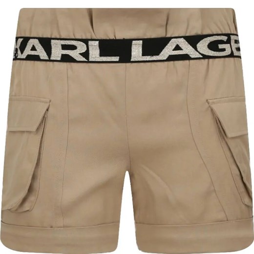 Karl Lagerfeld Kids Szorty | Regular Fit ze sklepu Gomez Fashion Store w kategorii Spodenki dziewczęce - zdjęcie 184296317