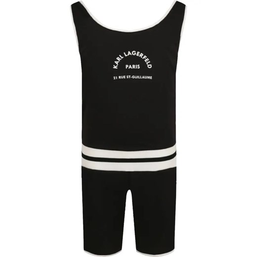Karl Lagerfeld Kids Kombinezon | Regular Fit ze sklepu Gomez Fashion Store w kategorii Kombinezony dziewczęce - zdjęcie 184296318