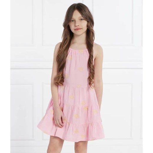 Guess Sukienka BONDED GAUZE ze sklepu Gomez Fashion Store w kategorii Sukienki dziewczęce - zdjęcie 184296395